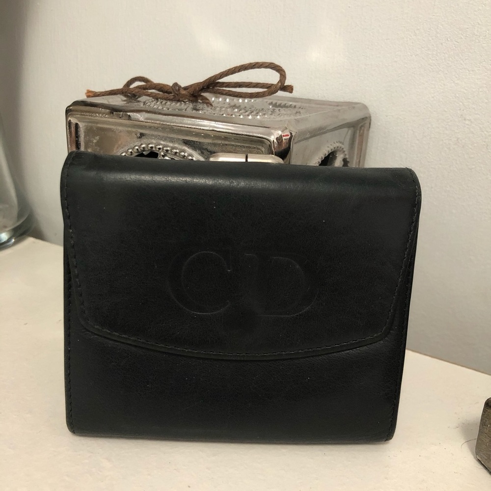 Christian dior short wallet